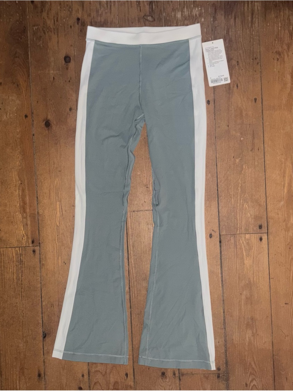 Lululemon Nulu High-Rise Flared Pant Crater Blue/White